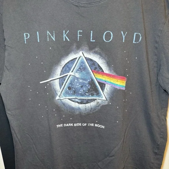 Pink Floyd 1973 Tour H&M Retro Band Tee Women's Size Medium Rock Music VG - Picture 2 of 15